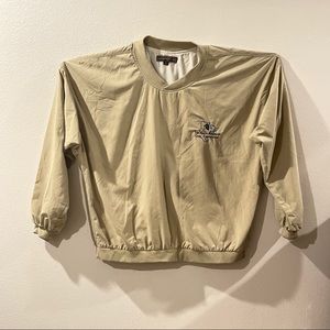 Vintage tan windbreaker size xl